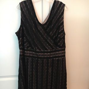 Black Lace Dress Barn dress NWT 22W